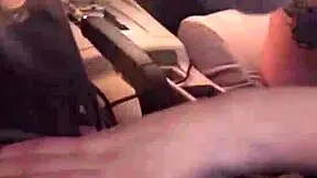 Teen spermed by stepbro in a hardcore blowjob.