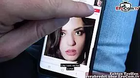 german teen student does real user date casting with strange man in interview 😏