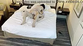 Overwhelmed with passion, the sexy petite beauty rode him cowgirl style in a rough, intense session.