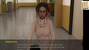 shauna's sucking monster cocks at the college gym in 3d anime 😈