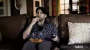 i join teen in taboo threeway. blowjob and deepthroat included.