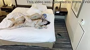 Petite Tattooed Beauty FUCKED Sideways!