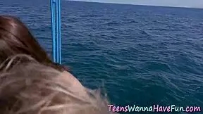 Amateur Teens Wank Off Huge Dick!