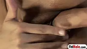 these dirty latinas are fisting each other so hard 😈