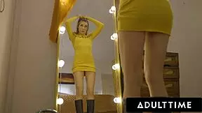 Adult Time - Petite 18+ Aiden Ashley Gets Creampied by Handsome Match on First Date Full Scene