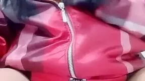 Vietnamese teen playfully masturbates with a cucumber