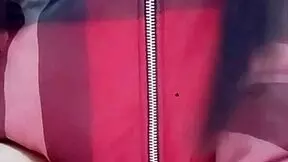 Vietnamese teen playfully masturbates with a cucumber