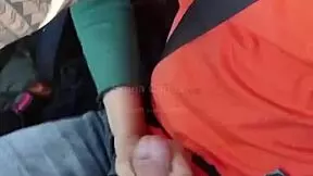 the brazilian blonde gets fucked in the car and receives cum in her mouth