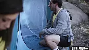 Petite Nympho Teen Sucks Dirty Guy's Big Cock 😏