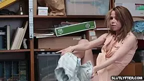 Dildo thief banged hard as brutal punishment