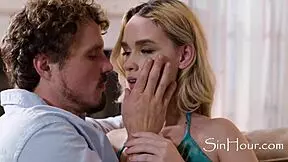 Intimate Blonde Neighbor Khloe Kingsley Gets Sloppy Blowjob And Doggystyle Bent Over