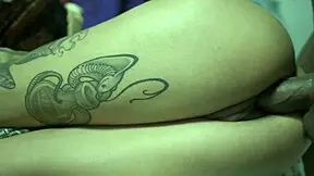 Violet gets her ass massaged and fucked