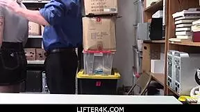 Slut Teen Thief Naomi Nash Sits in Officer's Lap