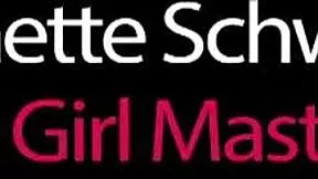 Young german slut explores her shaved pussy with passion