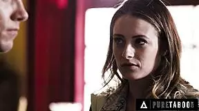 Pure Taboo 18yo Kyler Quinn drenched in cum during 3way sex cult initiation