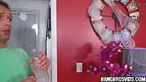 I'm sucking the famous social media influencer's big cock.