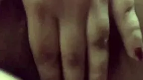 Horny Indian teen 18+ wife masturbates, playing with her body