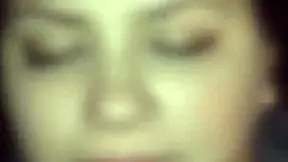 brunette teen gets facial after blowjob?