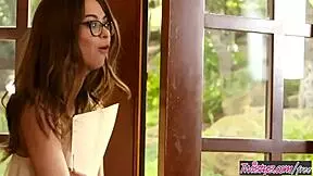 Step Mom Jayden Cole Guides Riley Reid on Licking