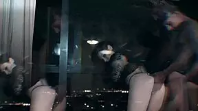 Emme White Gets A Visit In Her Room And Goes Crazy With Lust!