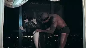 Emme White Gets A Visit In Her Room And Goes Crazy With Lust!