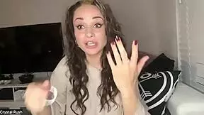 Crystal Rush's anal fantasies come alive