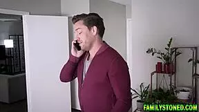 Fiona Frost and Addis Fouche share Kyle Mason's cock playfully