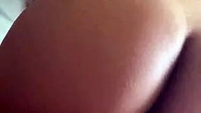 A latina teen starts her day with a big cock in doggystyle.