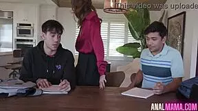 my tutor christy love gives me a hole lot of help with her big tits and ass