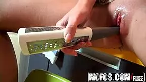 Shes a Freak in the Kitchen, Summer Breeze Sucks Cock