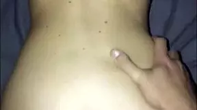 my blonde teen girlfriend sucks my cock then we fuck in doggystyle pov.