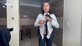 Redhead Milf Lawyer Gets Hard Anal Fucking Outdoors