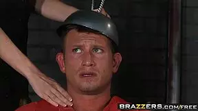 Krissy Lynn's Big Tits Get Anal in Brazzers Whorey Warden Scene!