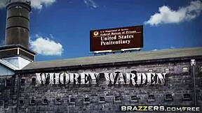 Krissy Lynn's Big Tits Get Anal in Brazzers Whorey Warden Scene!