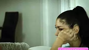 Naughty Lesbian Girls Katie Kush And Queenie Sateen Make Out Tenderly In Bedroom