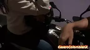 i offer money to her boyfriend and she leaves without thinking twice, getting fucked hard