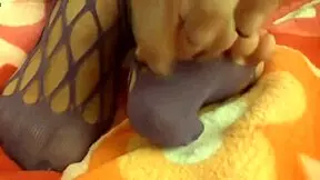 Young naked sexy teen fuck masterbates her pussy in lingerie