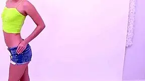 Young girl's first adult film test