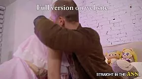 Teen girl gets ass fucked