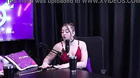 evelyn zain in sheer red hired for ballbusting but fails, guy wants needle in balls