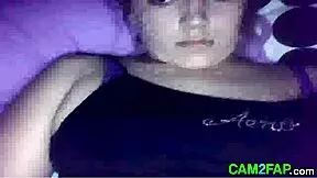 Bold Teen On Webcam Shows Off Her Body Freely