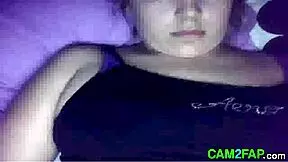 Bold Teen On Webcam Shows Off Her Body Freely