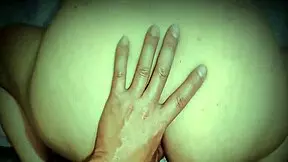 Brunette teen Katha gets hardcore doggy fucking from son-in-law with slaps and facial.