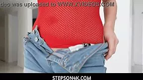 STEP SON FUCKS BUSTY BLONDE MILF IN RITUAL - CHRISTIE STEVENS