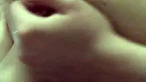 Stranger sent video of her touching big tits on whatsapp.