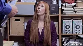 these lp officers are getting a double blowjob from lauren phillips and scarlett snow at work