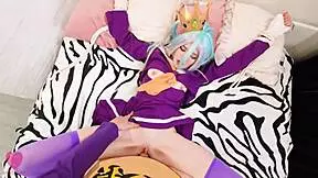 tiny shiro lost the game to her step-brother sora and gave herself to him fulfilling his every whim