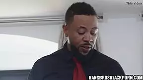 Hey, he caught the horny teen babysitter masturbating, and things got wild with blowjob and doggystyle