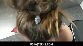 Young girll found stimulating the penis of the officer in a shop and had sex penetrate
