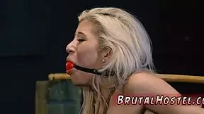 hardcore anal strapon adventure as big-breasted blonde cristi experiences first time